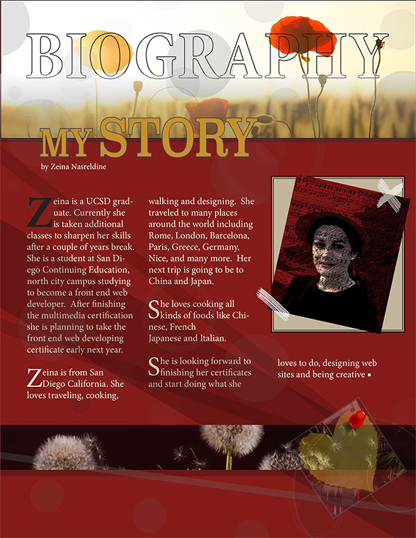 Magazine Page Layout